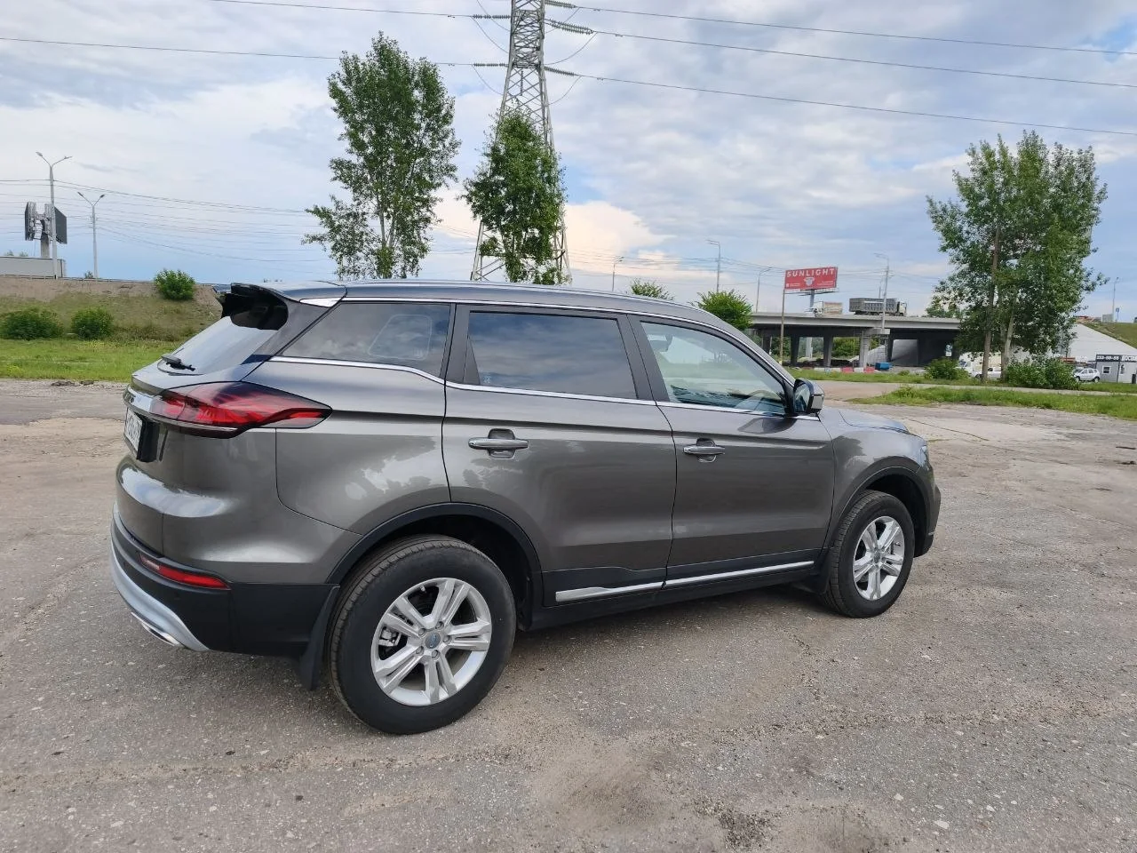 Geely Atlas Pro рестайлинг