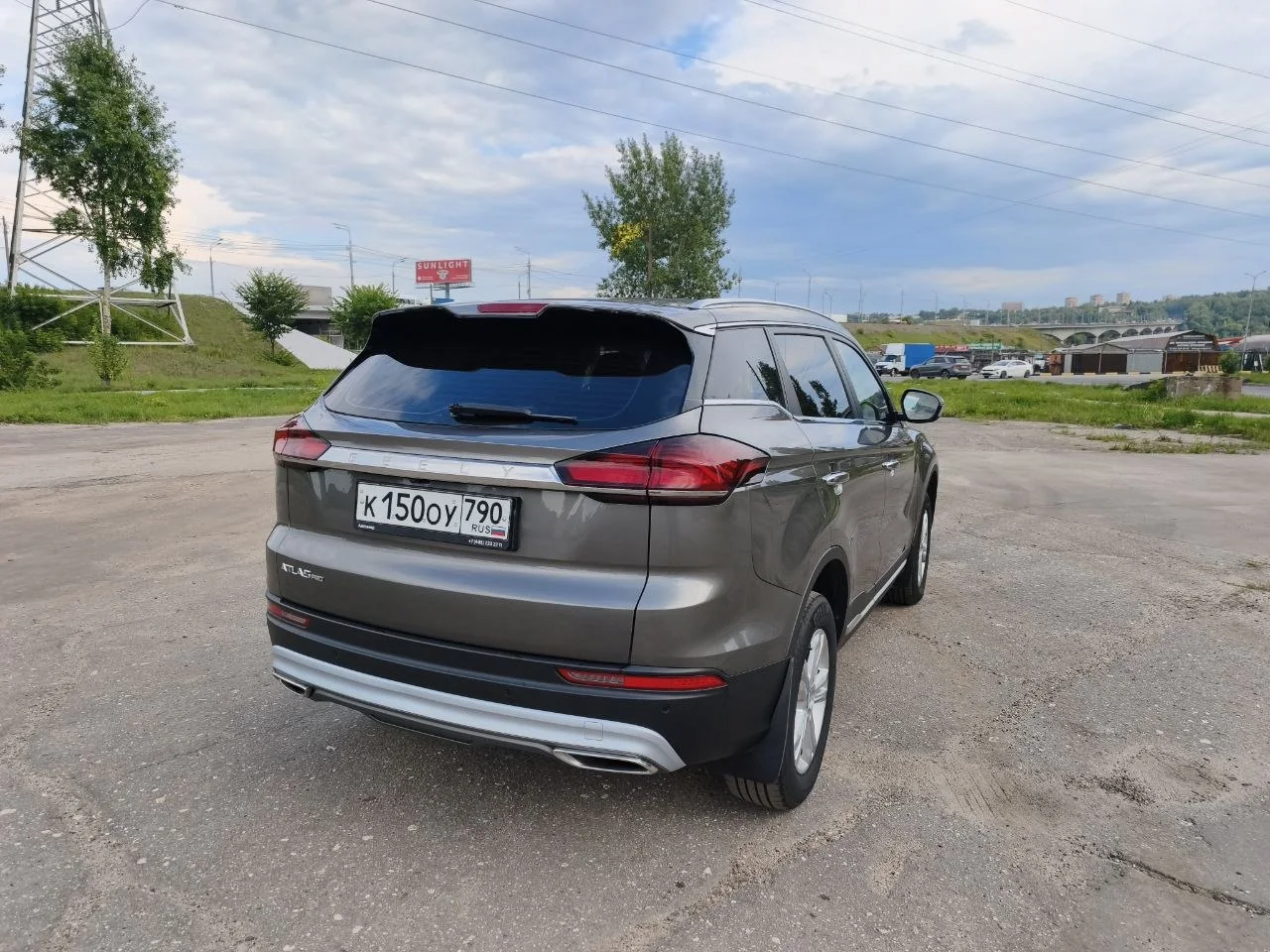 Geely Atlas Pro рестайлинг